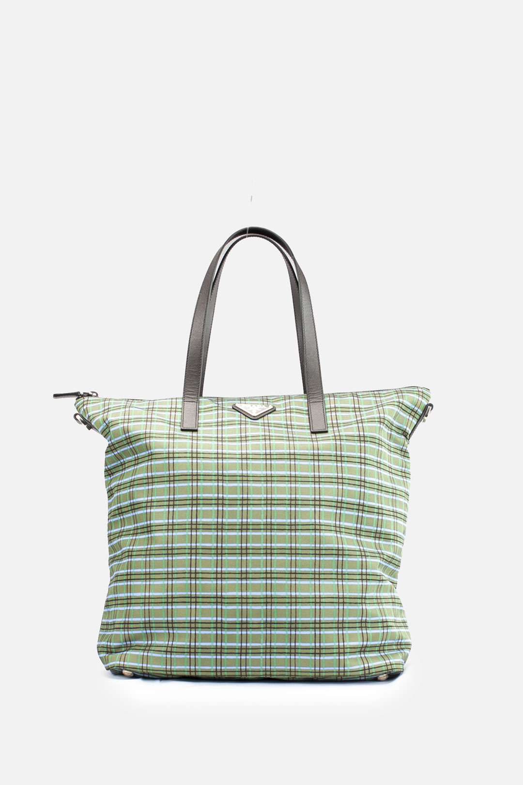 prada printed tote